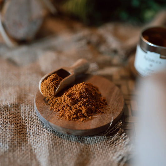 Ras el hanout artisanal Képices, mélange d'épices marocaines en poudre aux tons dorés