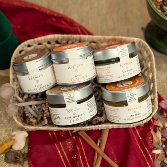 Coffret Table marocaine – tajine, couscous et T'Faya