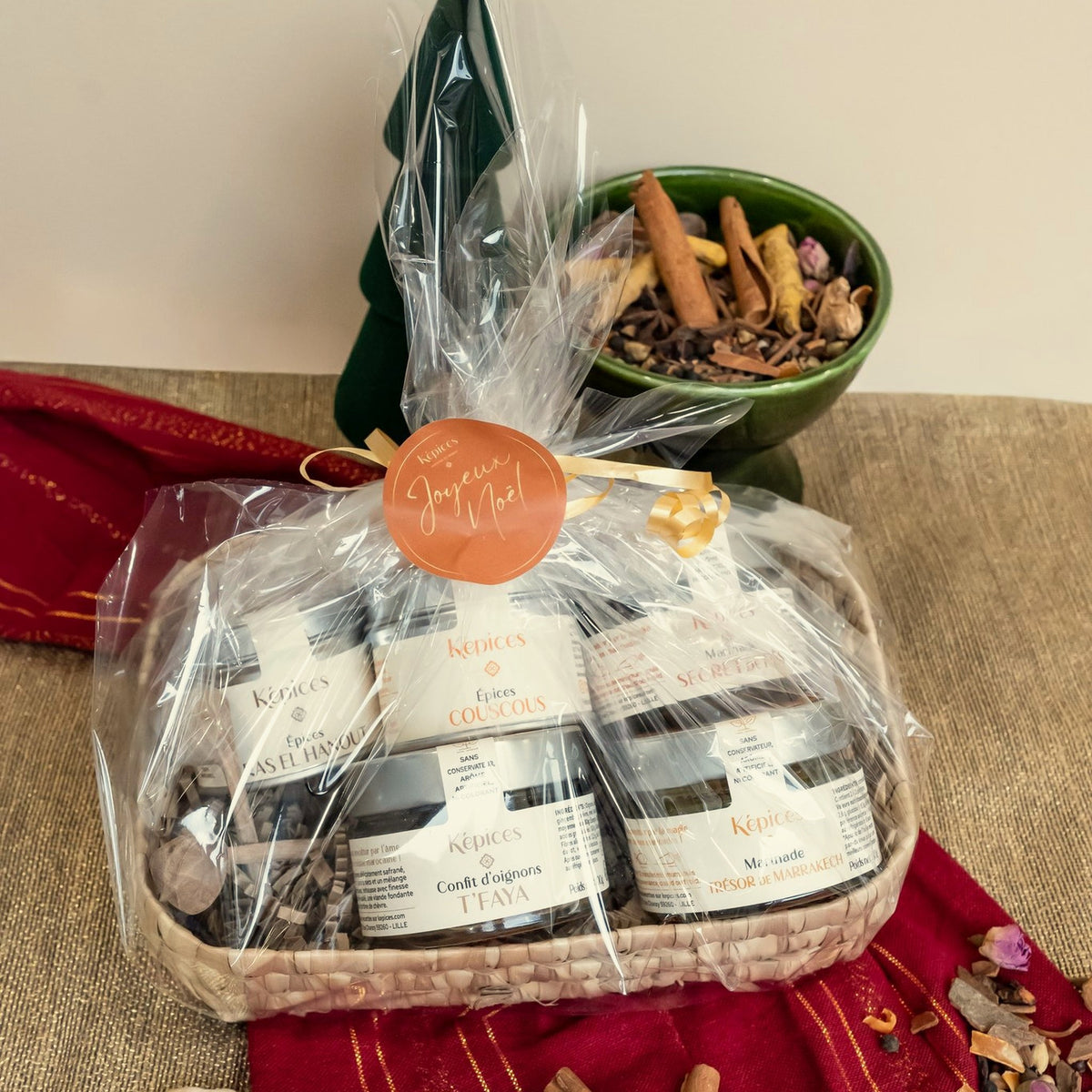 Coffret Table marocaine – tajine, couscous et T'Faya