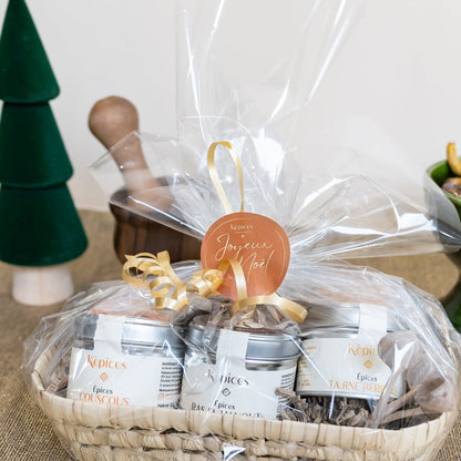Trio d'épices Képices emballé pour Noël