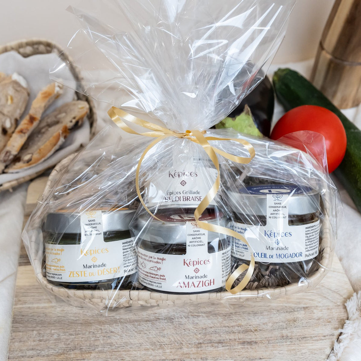 Coffret cadeau Barbecue Képices, marinades marocaines