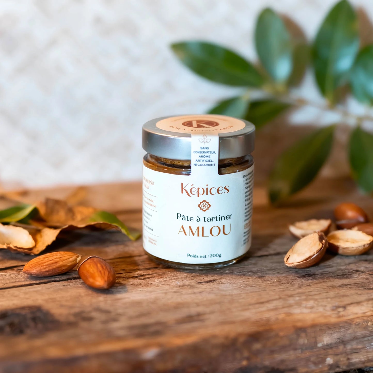 Amlou Képices – Pâte d’Amande à l’Huile d’Argan & Miel d’Oranger