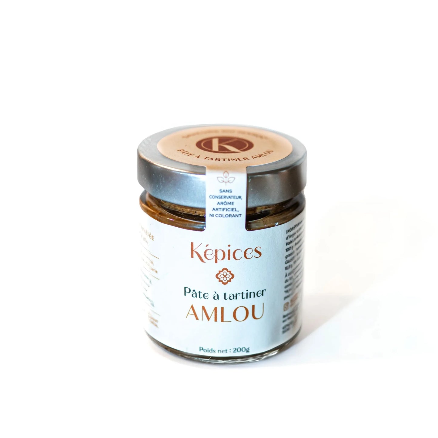 Amlou : Pâte à tartiner à l’Amande, Huile d’Argan et Miel d’Oranger