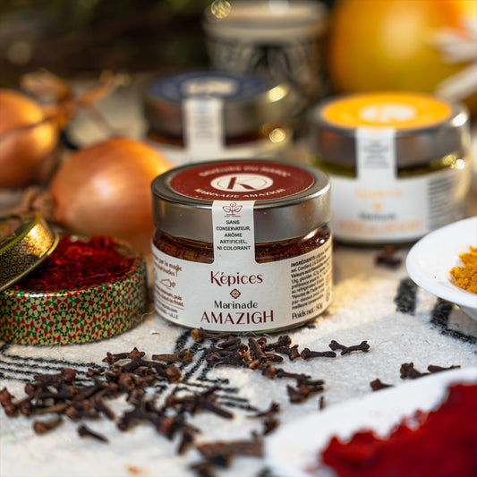 Marinade berbère artisanale au cumin torréfié et paprika doux Képices