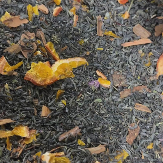 Thé vert marocain menthe cannelle et safran en vrac